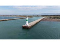 Manavgat mendirekte bulunan 2 deniz feneri yenilendi