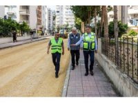 Mezitli’de yol çalışmaları altyapıyla birlikte yenileniyor