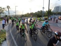 Antalya sağlıklı yaşam için pedalladı