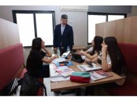 Akdeniz’de ikinci ’Bilgi Limanı Kütüphanesi’ hizmete girdi