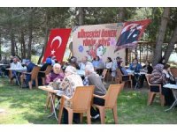 Mersin’de gaziler doğayla iç içe vakit geçirdi