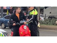 Bindiği motosikletin iki katı ceza yedi