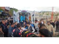 Kahramanmaraş’ta yol çöktü: 1 yaralı