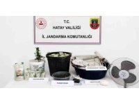 Evine iklimlendirme sistemi kuran uyuşturucu taciri yakayı ele verdi