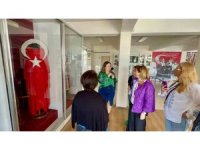Romanyalı öğretmenler Osmaniye’de atölyelerdeki çalışmaları inceledi