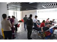 Orman personelinden kan bağışına destek