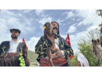 Burdur’da temsili Yörük Göçü, renkli görüntülere sahne oldu