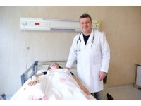 Ukraynalı hasta şifayı Mersin Şehir Hastanesinde buldu
