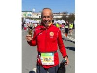 ‘Demir adam’ Kazan Maratonu’na performansıyla damga vurdu
