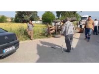 Hatay’da devrilen traktörün 80 yaşındaki sürücüsü öldü