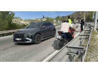 Burdur’da motosiklet kazası: 1 yaralı