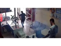 Tamir edilen cep telefonunun bataryası patladı