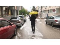 Isparta’da sağanak etkili oldu
