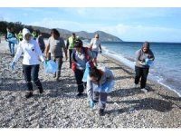 Çıralı’da sahil temizliği yapıldı