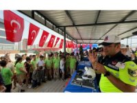 Mersin’de jandarmadan öğrencilere tanıtım etkinliği