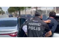 Takibe alınan araçta 24 kiloya yakın esrar ele geçirildi