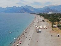 Dünyaca ünlü sahil 19 Mayıs’ta doldu taştı