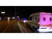 Virajı alamayan motosiklet refüje çarptı: 18 yaşındaki genç hayatını kaybetti