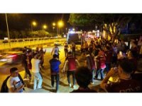 Antalya’da bordo-mavili taraftarlardan kupa coşkusu