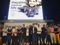 Kameraman Alper Baycın parkı törenle açıldı