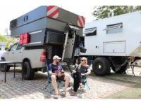 Karavan tutkunlarının bayram rotası Antalya oldu