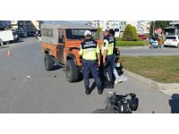 Kazadan yaralı kurtulan sürücüye araca plaka takmamaktan 46 bin TL ceza