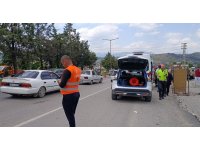 Kahramanmaraş’ta iki otomobil çarpıştı: 1 yaralı