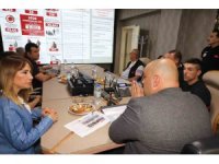 Mersin itfaiyesinin AKOM sistemi İspanyol heyeti etkiledi