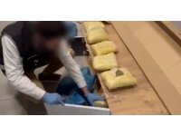 TV ünitesinde uyuşturucu gizleyip, kargoyla uyuşturucu sevkiyatına polis engeli