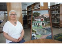 Kırık camları sanat eserine dönüştürüyor