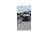 Tarsus-Adana otoyolunda kaza: 1 ölü, 4 yaralı