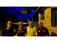 Yürüyüş sırasında yolunu kaybeden turisti AFAD kurtardı