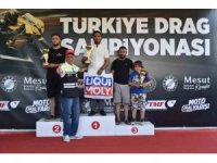 Kepez’de motodrag şampiyonları kupalarını aldı