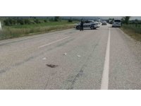 Isparta’da motosiklet kazası: 1 ağır yaralı