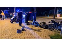 Otomobil takla attı, ortalık savaş alanına döndü
