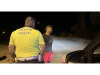 Polis uygulamasını görünce aracını park etti: 1.24 promil alkollü çıktı