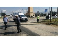 Isparta’da ticari araç ile otomobil çarpıştı: 1 yaralı