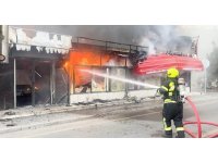 Mersin’de ekmek fırınında yangın