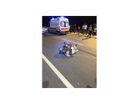 Osmaniye’de 2 motosikletin karıştığı kazada sürücüler yaralandı