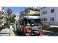 Alanya’da apartman dairesinde çıkan yangın korkuttu