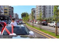 Osmaniye’de 72 öğrenci mezuniyet ve hatim sevincini konvoyla kutladı