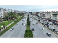Gazi Bulvarı’nda trafik akışını rahatlatmak için çalışma başlatıldı
