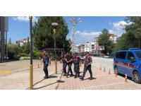 Burdur’da uyuşturucu partisi cezaevinde bitti