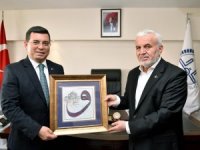 Tütüncü’den müftülere ‘hafta’ ziyareti