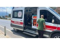 Alanya’da motosiklet kazasında sürücü ve yolcu yaralandı