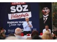 Kepez Belediye Başkanı Mesut Kocagöz vatandaşlarla buluştu