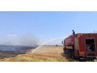 Kırıkhan’da anız yangını yaşandı