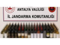 Alanya’da 108 litre kaçak alkol ele geçirildi