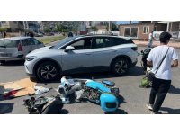 Çocuklarını okuldan almak için yola çıkan anne, motosikletiyle karıştığı kazada hayatını kaybetti