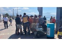 Alanya’da denizde boğulma tehlikesi geçiren yaşlı adam hastaneye kaldırıldı
